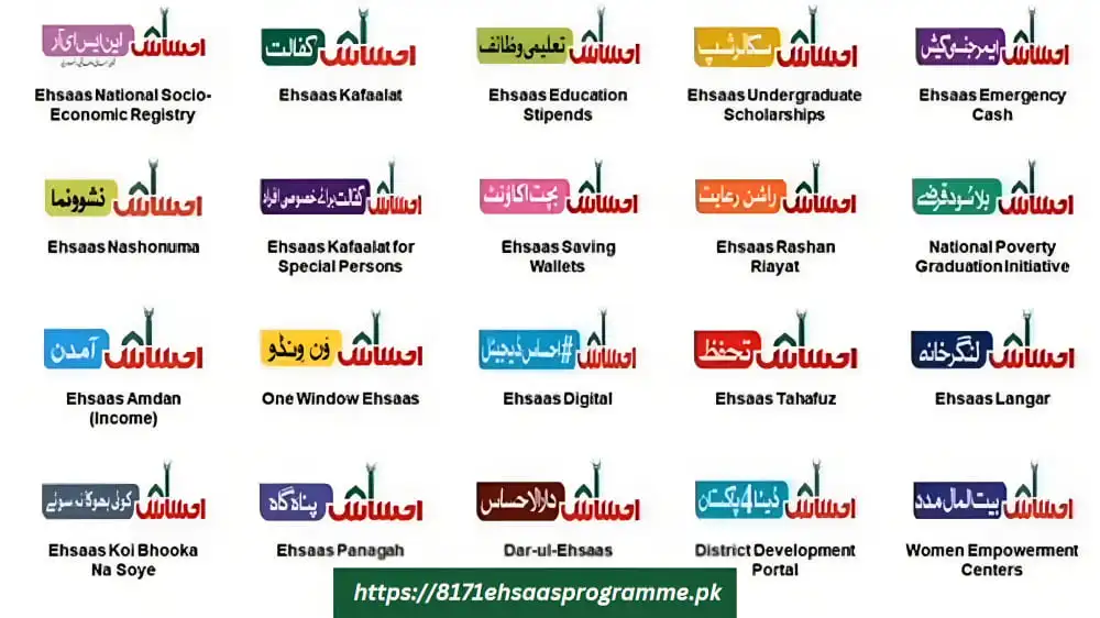 Ehsaas all programs list update