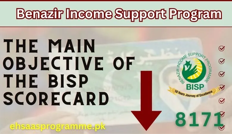 BISP scorecard main objectives